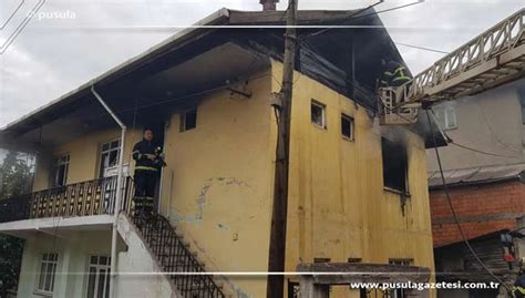 Zonguldak Gökçebey'de müstakil evde çıkan yangın söndürüldü - Son Dakika Haberleri